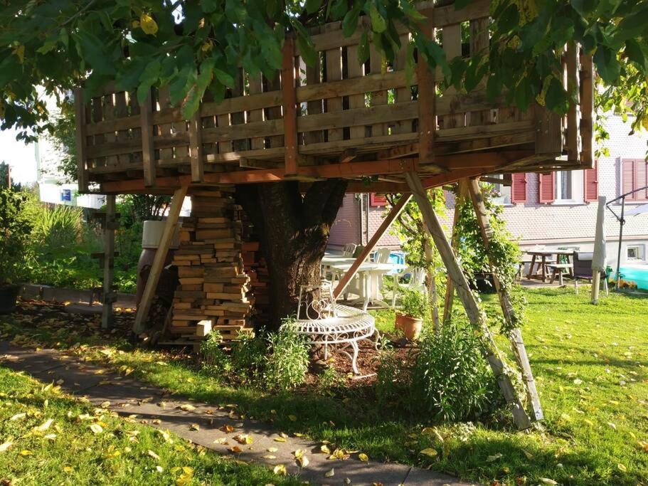 Bijou 1 Huebsche 1 Zimmer Wohnung Herisau Bagian luar foto